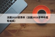 法国2018世界杯（法国2018世界杯冠军成员）