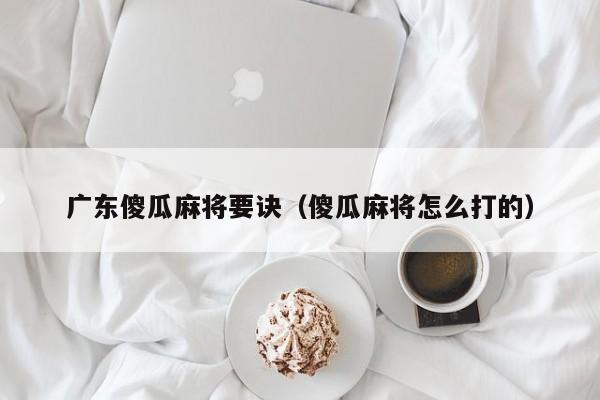 广东傻瓜麻将要诀(傻瓜麻将怎么打的)