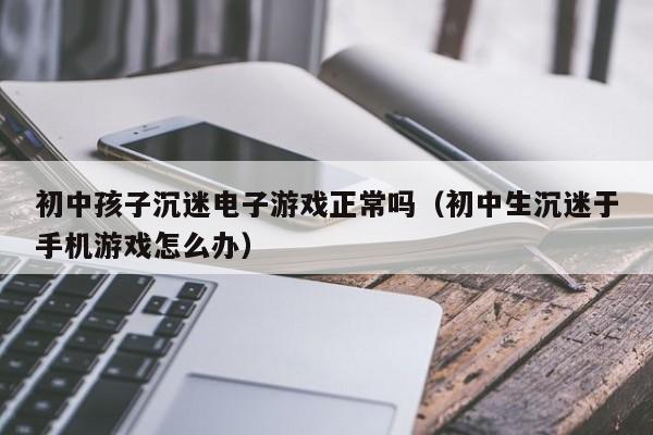 初中孩子沉迷电子游戏正常吗(初中生沉迷于手机游戏怎么办)